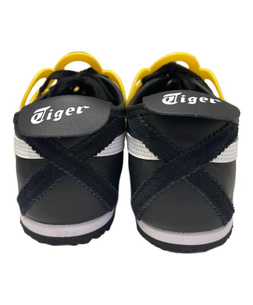 Onitsuka Tiger（オニツカタイガー）Onitsuka Tiger (オニツカタイガー) COMME des GARCONS (コムデギャルソン) MEXICO 66 3Dモデリングパーツ ブラック×イエロー サイズ:26.5の古着・服飾アイテム
