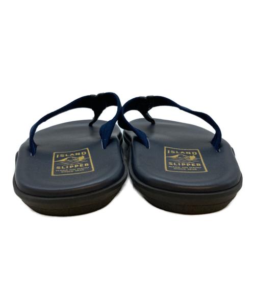 ISLAND SLIPPER（アイランドスリッパ）ISLAND SLIPPER (アイランドスリッパ) BROOKS BROTHERS (ブルックスブラザーズ) トングサンダル ネイビー サイズ:SIZE 9の古着・服飾アイテム