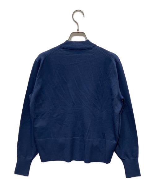 theory（セオリー）theory (セオリー) ジップカーディガン ブルー サイズ:Sの古着・服飾アイテム