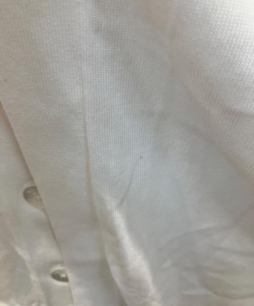 NOLLEY'S（ノーリーズ）NOLLEY'S (ノーリーズ) ベストドッキングVネックカーディガン ホワイト サイズ:38の古着・服飾アイテム
