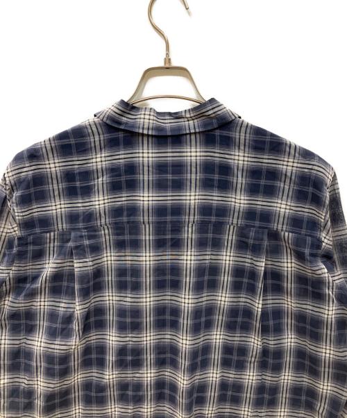 Spick and Span（スピック＆スパン）Spick and Span (スピック＆スパン) コットンボイルチェックシャツ ネイビー サイズ:FREEの古着・服飾アイテム