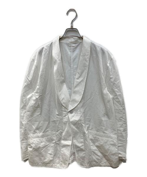 SEEALL（シーオール）SEEALL (シーオール) OVERSIZED SHAWL COLLAR ジャケット ホワイト サイズ:46の古着・服飾アイテム