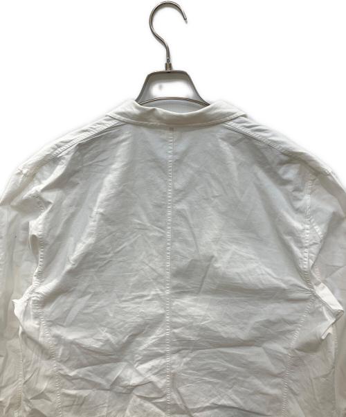 SEEALL（シーオール）SEEALL (シーオール) OVERSIZED SHAWL COLLAR ジャケット ホワイト サイズ:46の古着・服飾アイテム