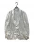 SEEALL（シーオール）の古着「OVERSIZED SHAWL COLLAR ジャケット」｜ホワイト