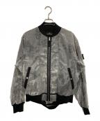 STONE ISLANDストーンアイランド）の古着「ヒドゥンバッジボンバージャケット」｜グレー