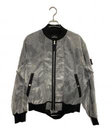 STONE ISLAND（ストーンアイランド）の古着「ヒドゥンバッジボンバージャケット」｜グレー