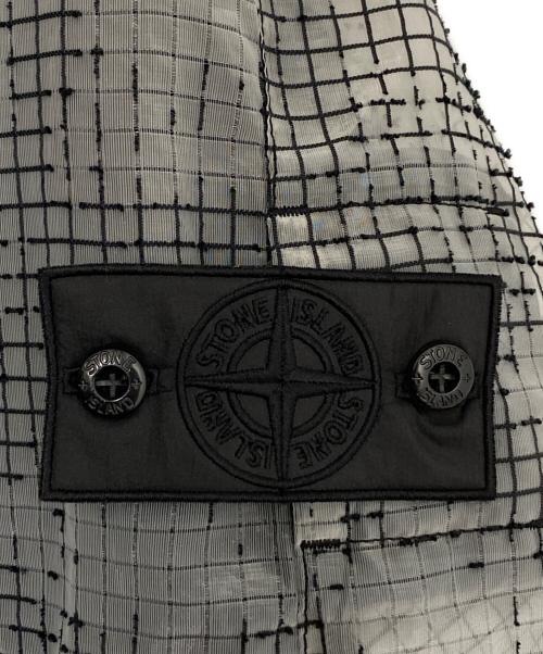 STONE ISLAND（ストーンアイランド）STONE ISLAND (ストーンアイランド) ヒドゥンバッジボンバージャケット グレー サイズ:Mの古着・服飾アイテム