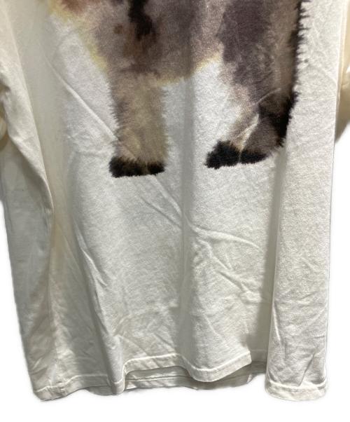 Wild Animals（ワイルド アニマルズ）Wild Animals (ワイルド アニマルズ) Wolf Goats T-Shirt アイボリー サイズ:Sの古着・服飾アイテム