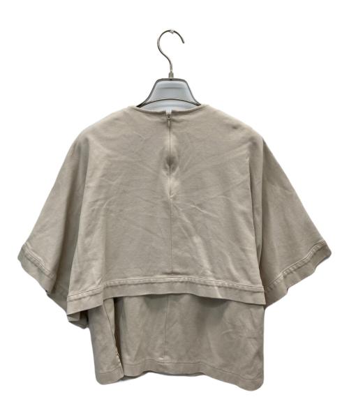 LOHEN（ローヘン）LOHEN (ローヘン) クエアケープカットソー ベージュ サイズ:FREEの古着・服飾アイテム
