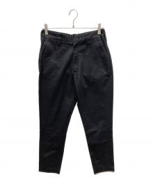HYKE（ハイク）の古着「STRETCH TAPERED PANTS」｜ブラック