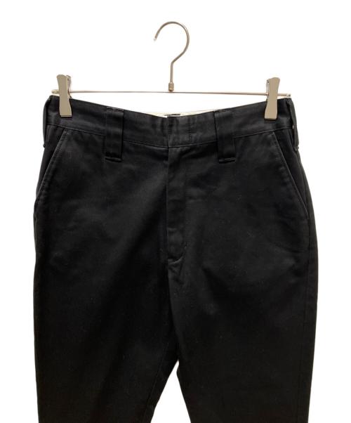 HYKE（ハイク）HYKE (ハイク) STRETCH TAPERED PANTS ブラック サイズ:2の古着・服飾アイテム