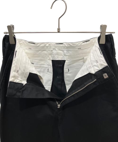 HYKE（ハイク）HYKE (ハイク) STRETCH TAPERED PANTS ブラック サイズ:2の古着・服飾アイテム