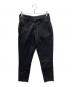 HYKE（ハイク）の古着「STRETCH TAPERED PANTS」｜ブラック