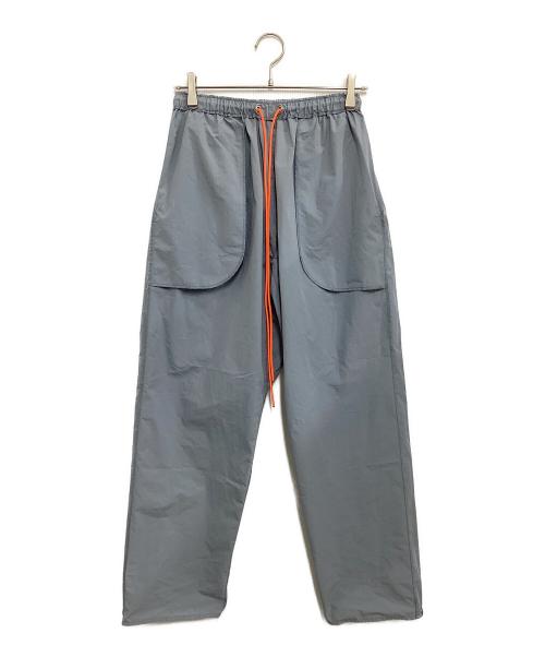 UNSLACKS（アンスラックス）UNSLACKS (アンスラックス) ACTIVE EASY PANTS ブルー サイズ:Mの古着・服飾アイテム