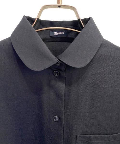 JIL SANDER NAVY（ジルサンダー ネイビー）JIL SANDER NAVY (ジルサンダー ネイビー) シャツワンピース ネイビー サイズ:32の古着・服飾アイテム