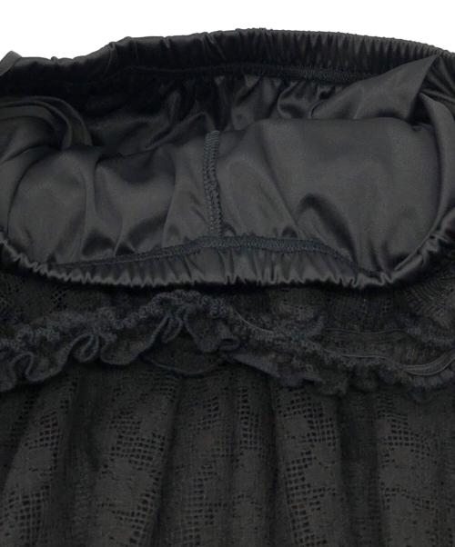 Lily Brown（リリーブラウン）Lily Brown (リリーブラウン) コットンレースワンピース ブラック サイズ:SIZE 1の古着・服飾アイテム