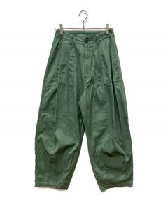 中古・古着通販】orSlow (オアスロウ) リネンベイカーパンツ ブルー