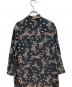 中古・古着 UNITED ARROWS TOKYO (ユナイテッドアローズトウキョウ) プリント シャツ ワンピース ブラック サイズ:36 未使用品：7000円