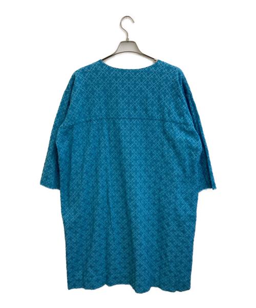 house of lotus（ハウスオブロータス）HOUSE OF LOTUS (ハウスオブロータス) エンブロイダリースキッパーワンピース ブルー サイズ:SIZE Mの古着・服飾アイテム