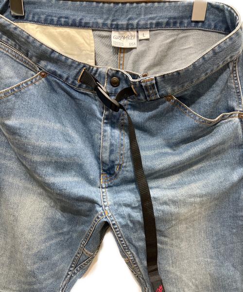 GRAMICCI（グラミチ）GRAMICCI (グラミチ) Mt Design 3776 (マウントデザイン3776) クライミングパンツ インディゴ サイズ:Lの古着・服飾アイテム