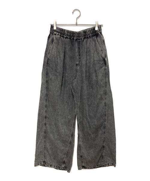 Adam et Rope（アダム エ ロペ）Adam et Rope (アダム エ ロペ) ライトデニムイージーパンツ グレー サイズ:38の古着・服飾アイテム