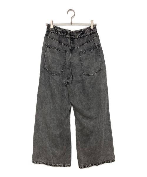Adam et Rope（アダム エ ロペ）Adam et Rope (アダム エ ロペ) ライトデニムイージーパンツ グレー サイズ:38の古着・服飾アイテム