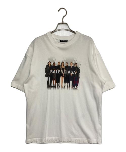 BALENCIAGA（バレンシアガ）BALENCIAGA (バレンシアガ) REAL BALENCIAGA TEE ホワイト サイズ:XSの古着・服飾アイテム