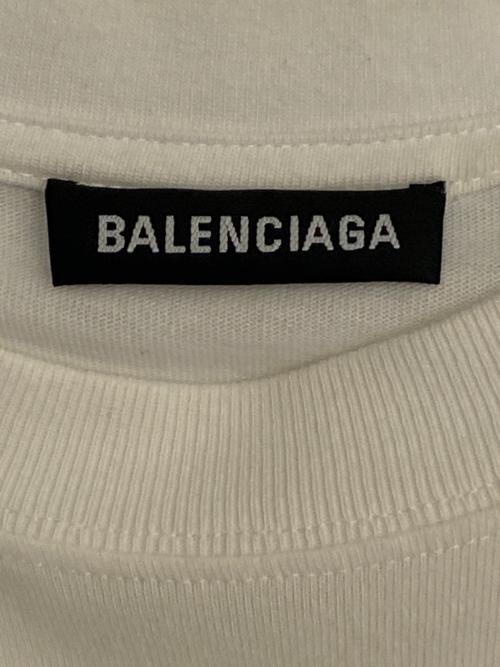 BALENCIAGA（バレンシアガ）BALENCIAGA (バレンシアガ) REAL BALENCIAGA TEE ホワイト サイズ:XSの古着・服飾アイテム