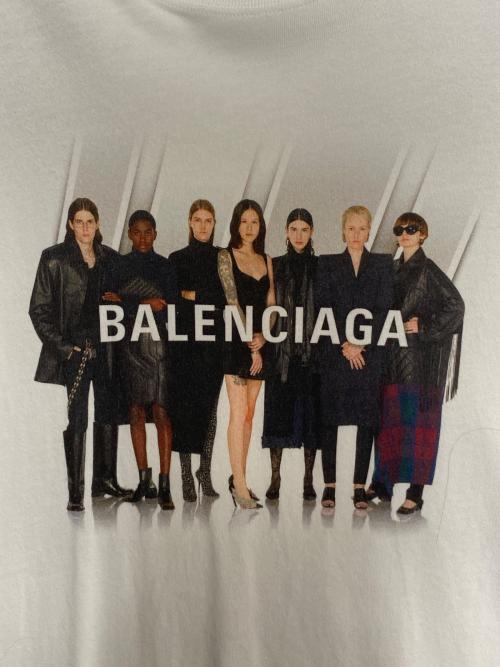 BALENCIAGA（バレンシアガ）BALENCIAGA (バレンシアガ) REAL BALENCIAGA TEE ホワイト サイズ:XSの古着・服飾アイテム