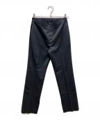 AP STUDIOエーピーストゥディオ）の古着「Wool polyester Inside slit Pants」｜ネイビー