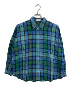 【美品】Salvatore Piccolo／ストライプ／ブルーグリーン／ミント 中古・古着通販】Salvatore Piccolo (サルヴァトーレ・ピッコロ