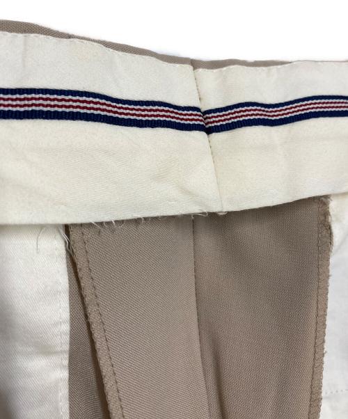 BERNARD ZINS（ベルナール ザンス）BERNARD ZINS (ベルナール ザンス) ツータックパンツ ベージュ サイズ:-の古着・服飾アイテム