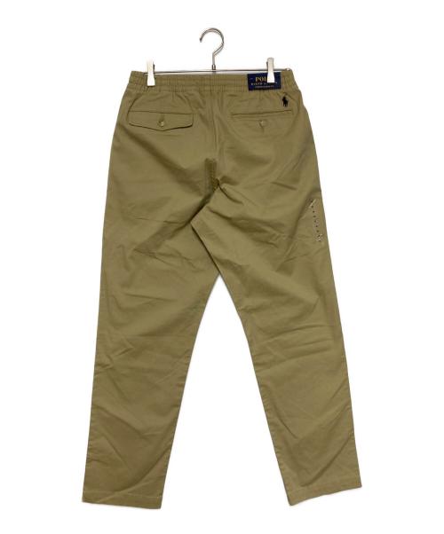 POLO RALPH LAUREN（ポロ・ラルフローレン）POLO RALPH LAUREN (ポロ・ラルフローレン) リラックスドフィットポロプレップスターパンツ ベージュ サイズ:M 未使用品の古着・服飾アイテム