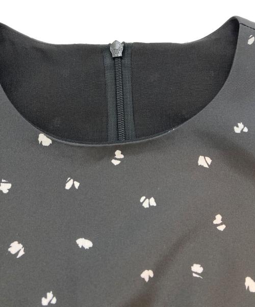 Loulou Willoughby（ルルウィルビー）Loulou Willoughby (ルルウィルビー) キカドットノースリワンピース ブラック サイズ:SIZE 1の古着・服飾アイテム