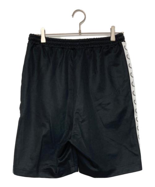 FRED PERRY（フレッドペリー）FRED PERRY (フレッドペリー) Taped Tricot Shorts ブラック サイズ:S 未使用品の古着・服飾アイテム