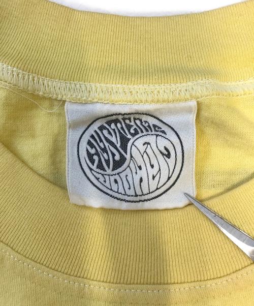 Hysteric Glamour（ヒステリックグラマー）Hysteric Glamour (ヒステリックグラマー) SONIC YOUTH (ソニックユース) 無敵戦隊ソニックユース Tシャツ イエロー サイズ:FREEの古着・服飾アイテム