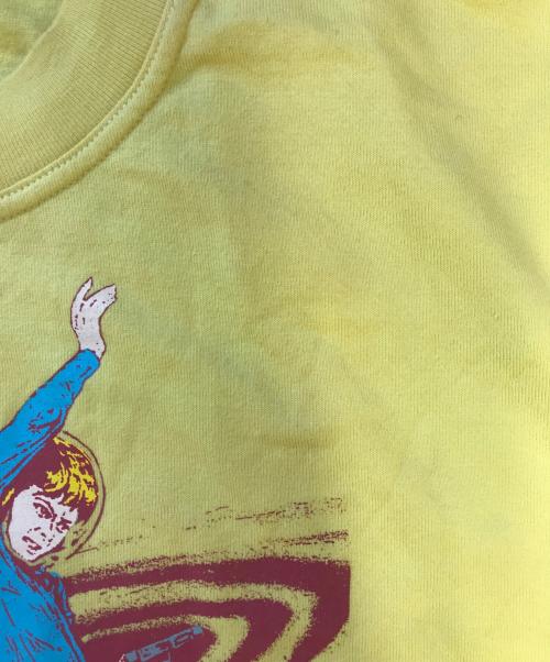 Hysteric Glamour（ヒステリックグラマー）Hysteric Glamour (ヒステリックグラマー) SONIC YOUTH (ソニックユース) 無敵戦隊ソニックユース Tシャツ イエロー サイズ:FREEの古着・服飾アイテム