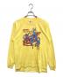 Hysteric Glamour（ヒステリックグラマー）の古着「無敵戦隊ソニックユース Tシャツ」｜イエロー