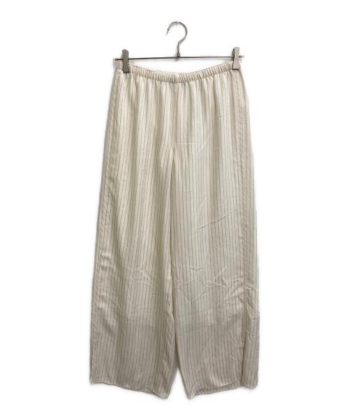 theory（セオリー）theory (セオリー) Washed Stripe Slit Pull On Pant アイボリー サイズ:SIZE P 未使用品の古着・服飾アイテム