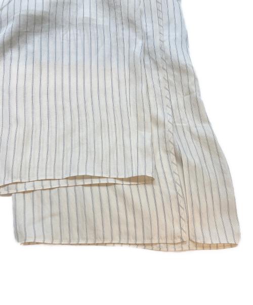 theory（セオリー）theory (セオリー) Washed Stripe Slit Pull On Pant アイボリー サイズ:SIZE P 未使用品の古着・服飾アイテム