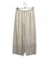 theory（セオリー）の古着「Washed Stripe Slit Pull On Pant」｜アイボリー
