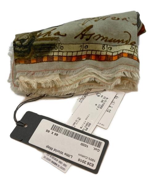 FALIERO SARTI（ファリエロサルティ）Faliero Sarti (ファリエロサルティ) Little World Map Scarf 未使用品の古着・服飾アイテム