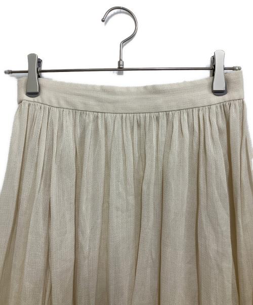 martinique（マルティニーク）martinique (マルティニーク) メッシュスッカート アイボリー サイズ:SIZE 2の古着・服飾アイテム