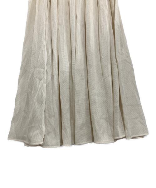martinique（マルティニーク）martinique (マルティニーク) メッシュスッカート アイボリー サイズ:SIZE 2の古着・服飾アイテム
