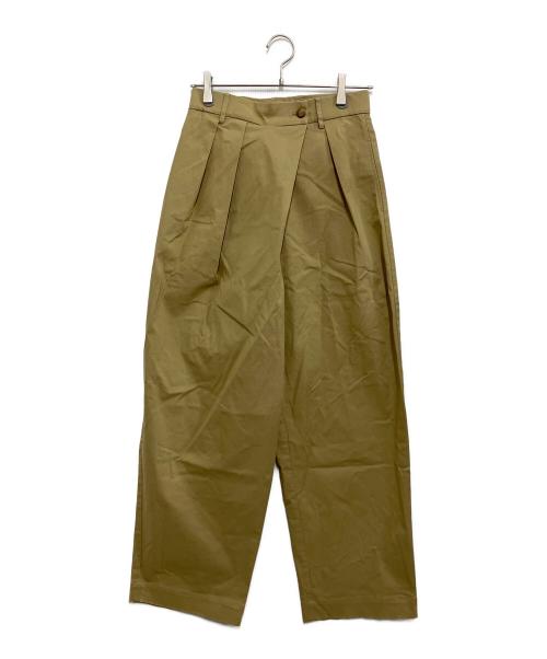 suadeo（スアデオ）suadeo (スアデオ) ラップ風チノパンツ ベージュ サイズ:SIZE 40の古着・服飾アイテム