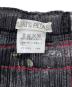中古・古着 PLEATS PLEASE (プリーツプリーズ) 10AW プリントプリーツパンツ グレー サイズ:3：32000円