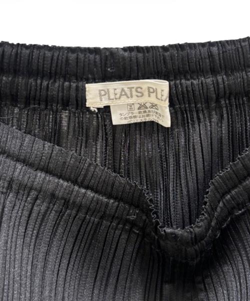 PLEATS PLEASE（プリーツプリーズ）PLEATS PLEASE (プリーツプリーズ) プリーツパンツ ブラック サイズ:1の古着・服飾アイテム