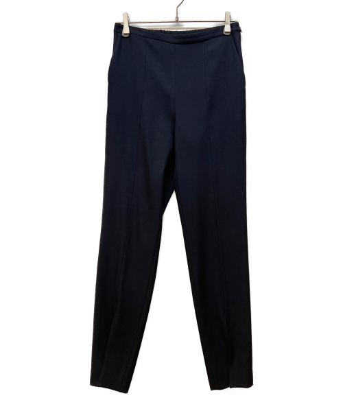 LE PHIL（ル フィル）LE PHIL (ル フィル) 2WAYツイルフロントスリットパンツ ブラック サイズ:2の古着・服飾アイテム