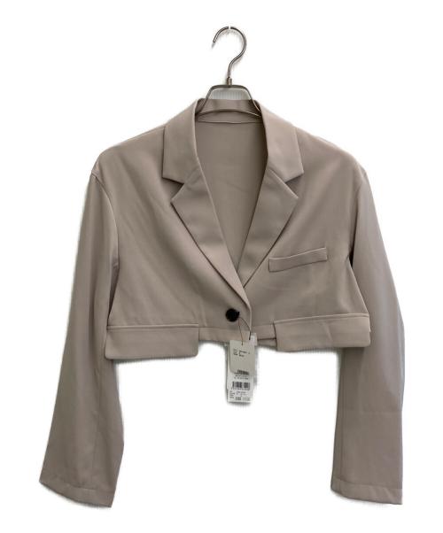 ANDRESD（アンドレスド）ANDRESD (アンドレスド) サイドレースオールインワンドレス グレージュ サイズ:SIZE M 未使用品の古着・服飾アイテム