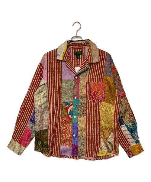 INDIA SHIRTINGS（インディア シャーティングス）INDIA SHIRTINGS (インディア シャーティングス) JOURNAL STANDARD relume (ジャーナルスタンダード レリューム) INDIA QUILTING LS SHIRTS マルチカラー サイズ:L 未使用品の古着・服飾アイテム